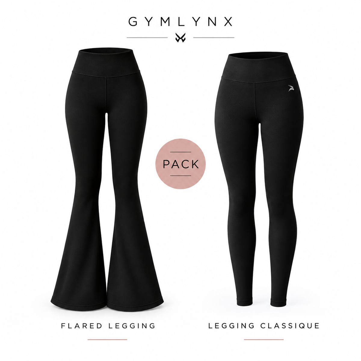 GYMLYNX Essential Duo – Pack Leggings
