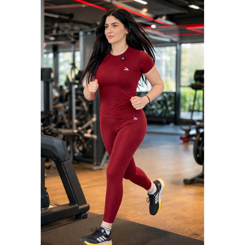 Set Femme GYMLYNX – t shirt & Legging - Rouge