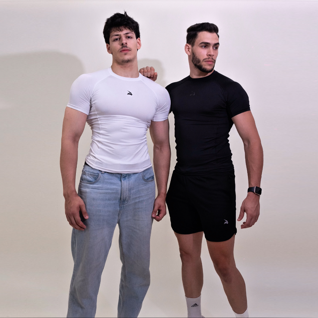 Set Compression GymLynx – T-Shirt + Short Performance